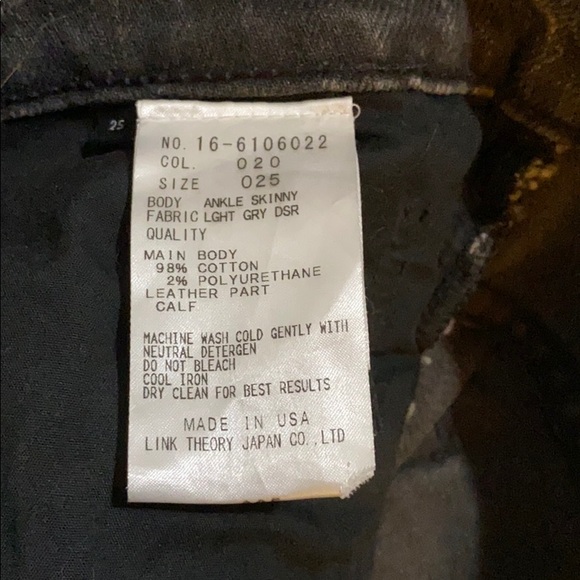 Helmut Lang Ankle Skinny jeans - Picture 4 of 4